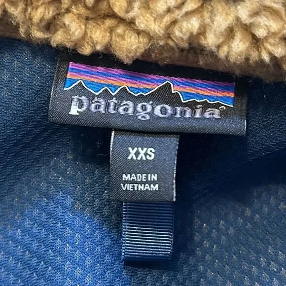 Patagonia women’s retro-x fleece jacket size XXS